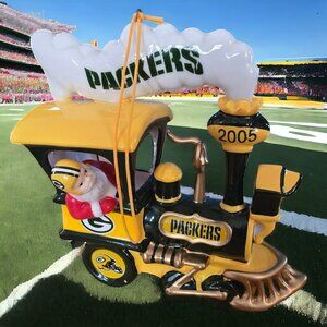 2005 GREEN BAY PACKER (Almost Vintage) DANBURY MINT NFL Express Train Porcelain